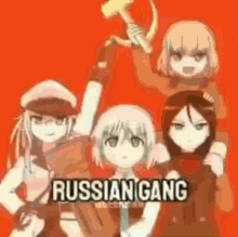 Russian Gang Anime GIF - Russian Gang Anime GIFs