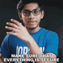 Make Sure That Everything Is Secure Anubhavroy GIF - Make Sure That Everything Is Secure Anubhavroy Safety GIFs
