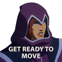 Get Ready To Move Teela Sticker - Get Ready To Move Teela Masters Of The Universe Revelation Stickers