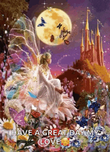 Fairy Full Moon GIF