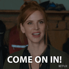 Come On In Dr Katherine Walter GIF - Come On In Dr Katherine Walter My Life With The Walter Boys GIFs