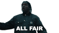 All Fair Pusha T Sticker - All Fair Pusha T Jadakiss Stickers