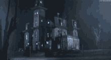 Haunted House Halloween GIF - Haunted House Halloween Rainy Evening GIFs