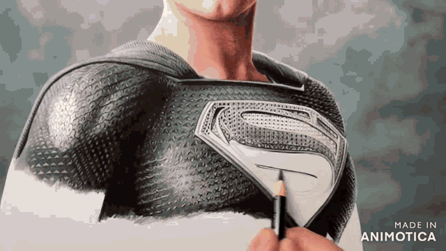 16 realistic drawing superman peter perlegas  Image