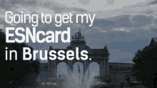 Going To Get My Esn Card In Brussels Esn Vub Ehb GIF - Going To Get My Esn Card In Brussels Esn Vub Ehb Cinquantenaire GIFs