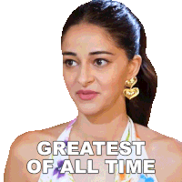 Greatest Of All Time Ananya Panday Sticker - Greatest Of All Time Ananya Panday Pinkvilla Stickers