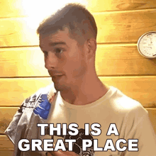 This Is A Great Place Tommy G Mcgee GIF - This Is A Great Place Tommy G Mcgee Tommy G GIFs