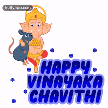 Happy Vinayaka Chavithi.Gif GIF - Happy Vinayaka Chavithi Lordganesha Ganesh GIFs