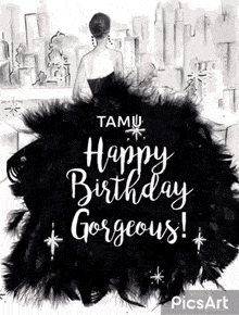 happy birthday illustration artwork