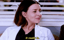 Greys Anatomy Amelia Shepherd GIF - Greys Anatomy Amelia Shepherd It Really Is GIFs