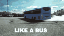 Drifting Bus GIF