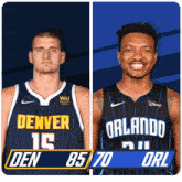 Denver Nuggets (85) Vs. Orlando Magic (70) Third-fourth Period Break GIF - Nba Basketball Nba 2021 GIFs