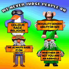 Never Judge People Colour GIF - Never Judge People Colour Race GIFs