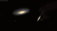 Galaxy Collision Space GIF - Galaxy Collision Space GIFs
