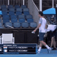 Marco Cecchinato Tennis GIF - Marco Cecchinato Tennis Italia GIFs