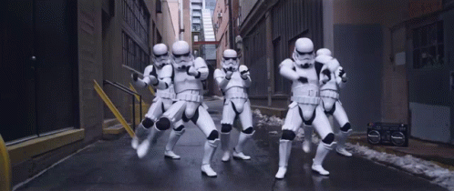 Storm Trooper Dance GIFs | Tenor