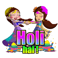 Holi Hai Chutki Sticker - Holi Hai Chutki Princess Indumati Stickers