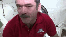 Crying In Space GIF - Chris Hadfield Canadian GIFs