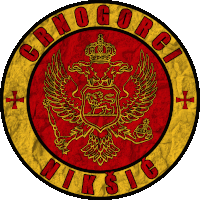 да је вјечна Crnogorci Sticker - да је вјечна Crnogorci Crna Gora Stickers