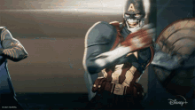 Punching Bucky Barnes GIF - Punching Bucky Barnes Winter Soldier GIFs