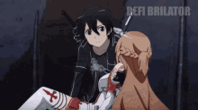 Sao Sword Art Online GIF - Sao Sword Art Online Take A Bullet For You GIFs