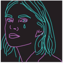 Crying Sad GIF - Crying Sad Line Art GIFs
