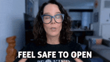 Feel Safe To Open Reaction GIF - Feel Safe To Open Reaction Love GIFs