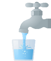 Potable Water Objects Sticker