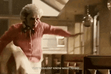 Old Lady Jump Roof Old Lady Climb GIF - Old Lady Jump Roof Old Lady Climb GIFs