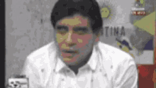 Diego Maradona Argentina GIF - Diego Maradona Argentina Middle Finger GIFs