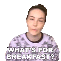 Whats For Breakfast Cristine Raquel Rotenberg Sticker - Whats For Breakfast Cristine Raquel Rotenberg Simply Nailogical Stickers