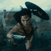 Wonder Woman Shield GIF