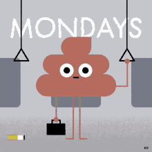 Monday Mondays GIF - Monday Mondays Poop GIFs