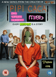 a poster for the new series pipi caca mish