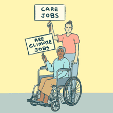 Care Jobs Are Climate Jobs Climate GIF - Care Jobs Are Climate Jobs Climate Climate Job GIFs