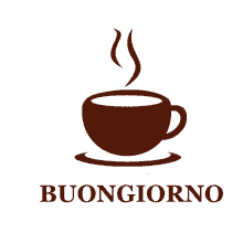 buongiorno cup coffee good morning