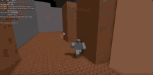 a screenshot of a video game shows a person standing in a room