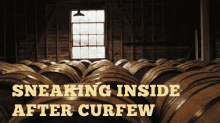Sneaking Inside After Curfew GIF - Barrel Sneaking After Curfew GIFs