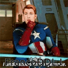 Francoddlj Captain America GIF - Francoddlj Captain America Steve Rogers GIFs