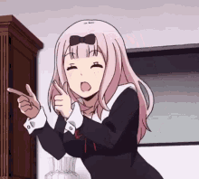 Anime Excited GIF - Anime Excited Kaguya Sama Wa Kokurasetai GIFs