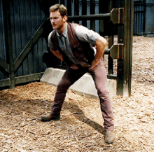 Chris Pratt Jurassic Park GIF - Chris Pratt Jurassic Park Silly Dance GIFs