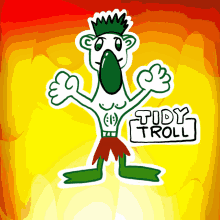 Tidy Troll Veefriends GIF - Tidy Troll Veefriends Neat GIFs