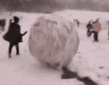 Keep Rolling Snowball GIF - Keep Rolling Snowball Out Of Control GIFs