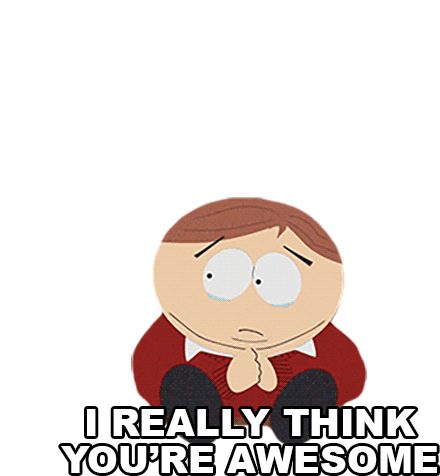 I Really Think Youre Awesome Eric Cartman Sticker - I Really Think Youre Awesome Eric Cartman Season12ep09 Stickers