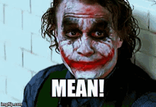 Joker Mean GIF - Joker Mean Fuck You GIFs