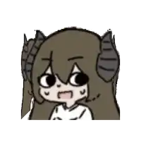 a close up of a cartoon character 's face with a cat on it .