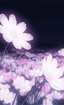 Anime Flowers GIFs | Tenor