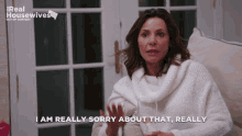 Luann Rhony Sorry Sorry GIF - Luann Rhony Sorry Sorry Real Housewives GIFs