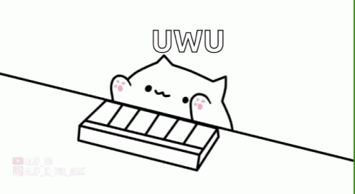 Uwu Cat GIF - Uwu Cat Piano - Discover & Share GIFs