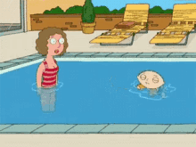 Familyguy Swim GIF - Familyguy Swim Stewie GIFs